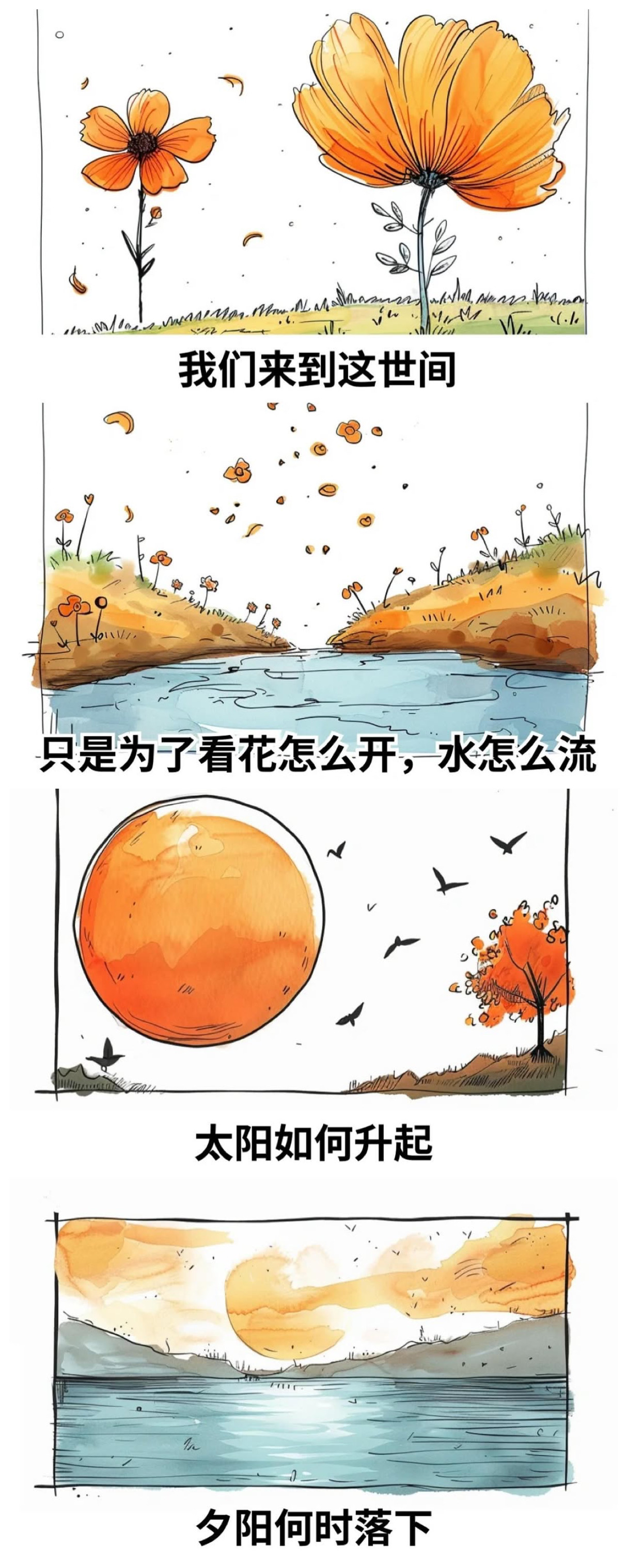 生活本来就很沉闷，但跑起来就有风了