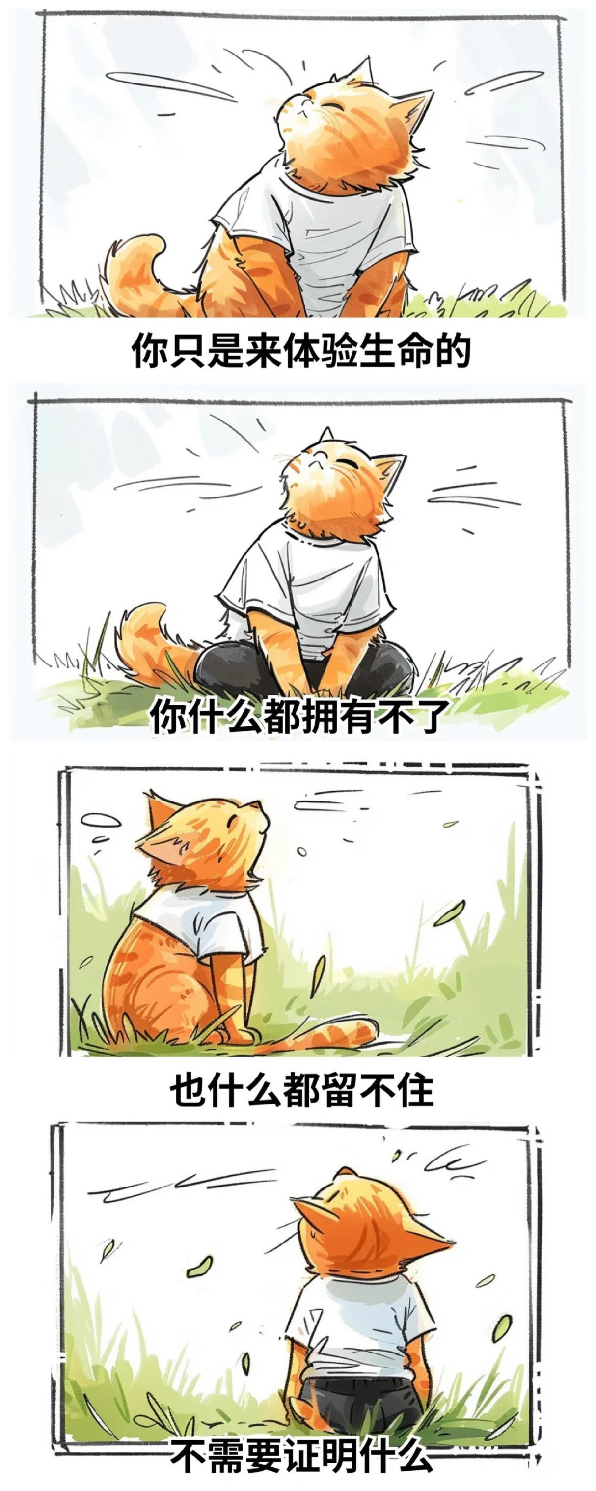 生活本来就很沉闷，但跑起来就有风了